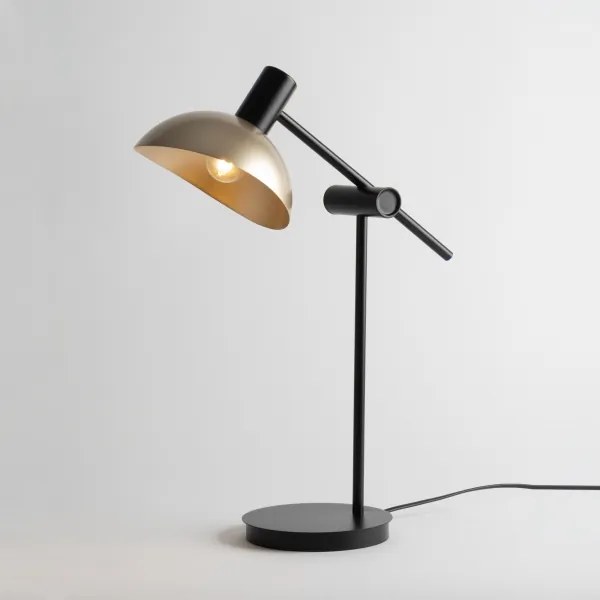 Stolná lampa ARTIS 1xE14/40W/230V čierna/zlatá