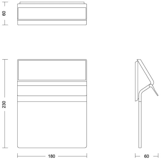 Philips - LED Solárne domové číslo ENKARA LED/0,2W/3,7V IP44