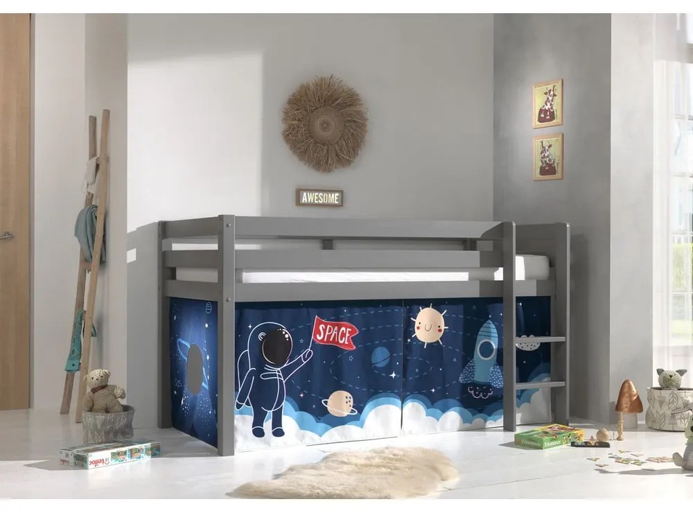 Detský záves k posteli 4 ks 195x75 cm Space Shuttle – Vipack