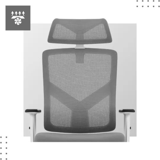 Kancelárska stolička Manager 3.3 White