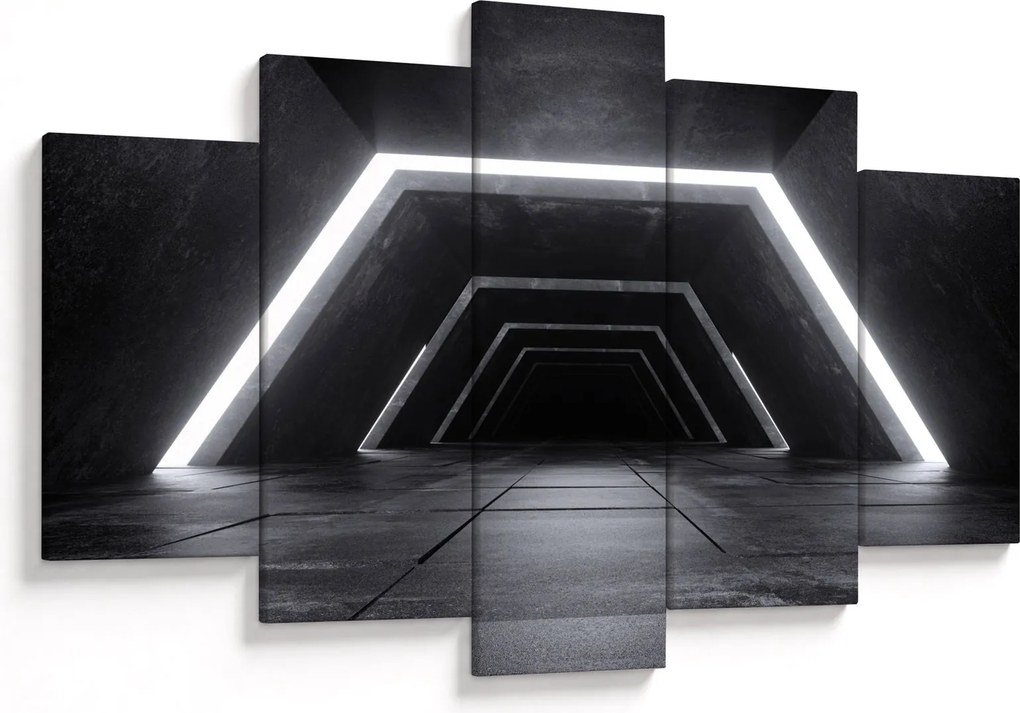 Obraz - Futuristický tunel (150x105 cm)