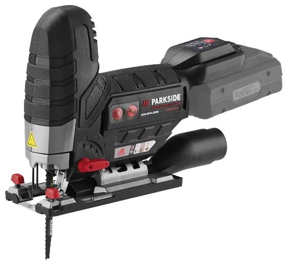 Parkside Performance®  Aku priamočiara píla 20 V Psspa 20-Li F4 + Akumulátor 20 V/4 Ah + Rýchlonabíjačka 20 V/4,5 A +  (800011861)