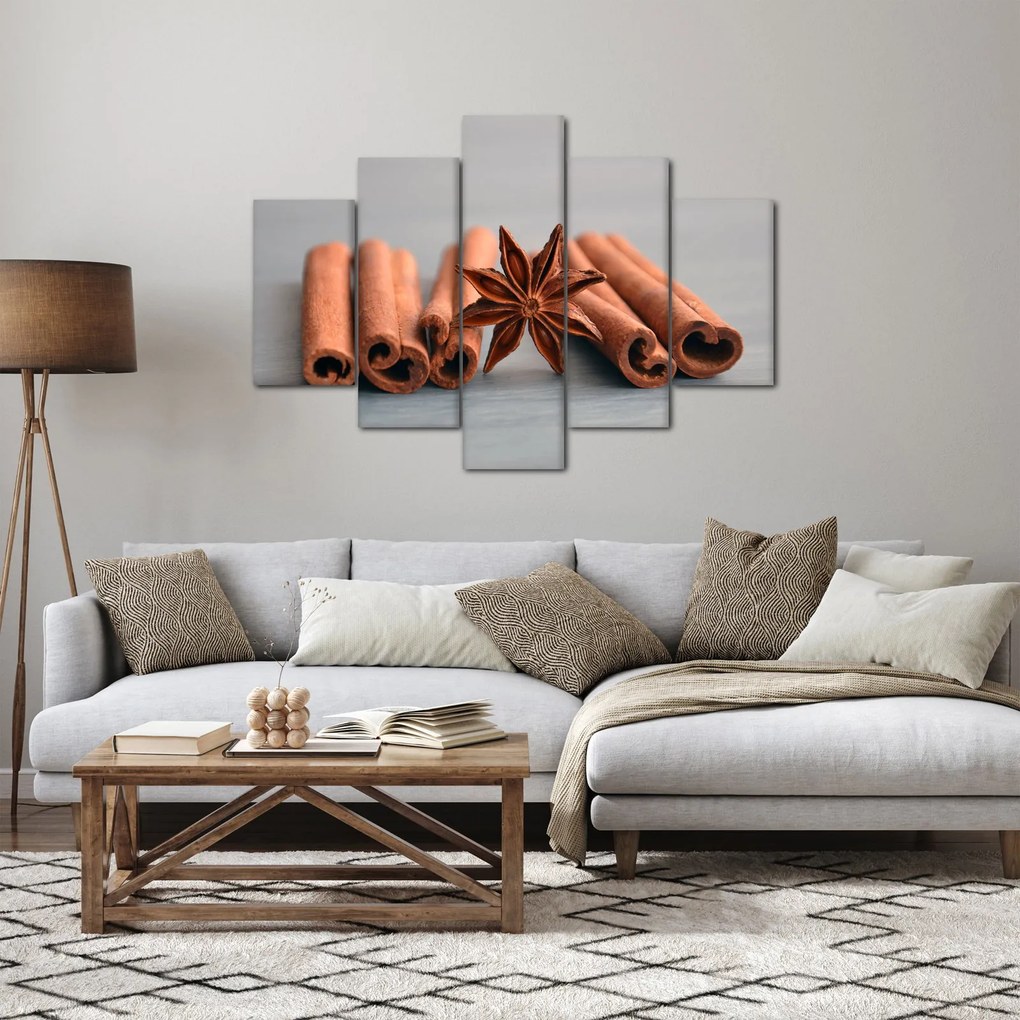 Obraz škorice (150x105 cm)