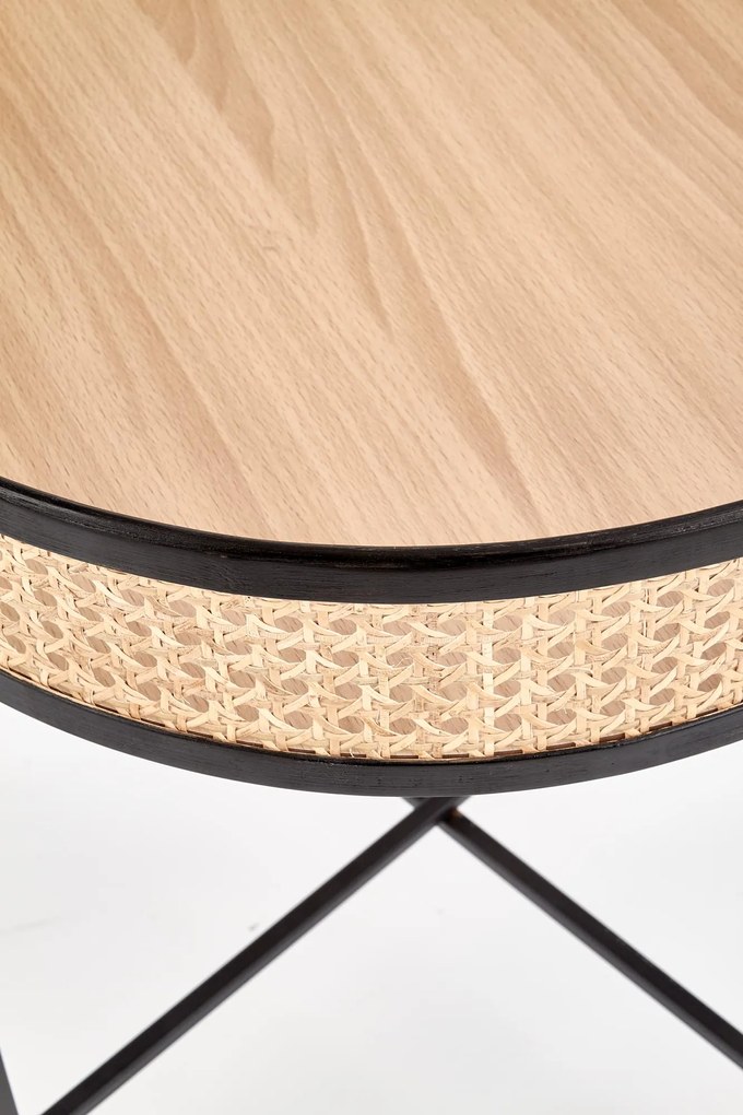 Ratanový konferenčný stolík LANIPA 50x55 cm