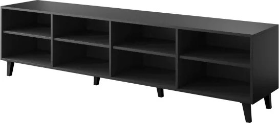 TV stolík Etna 200 cm čierny