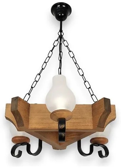 Brilagi - Luster na reťazi QUEEN 3xE14/40W/230V buk