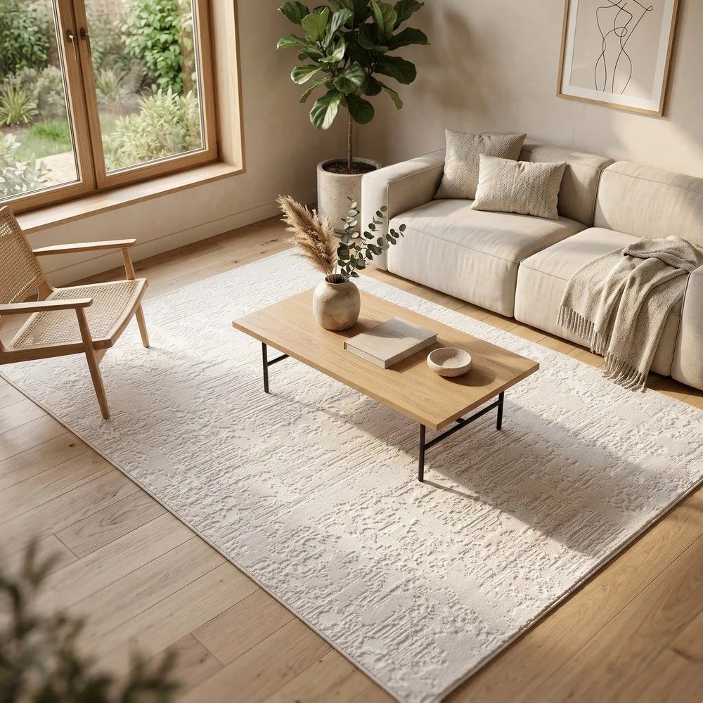 Krémovobiely koberec 160x230 cm Celeste – ESTE
