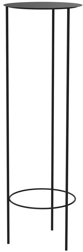 Stojan na kvety 100x32 cm čierna