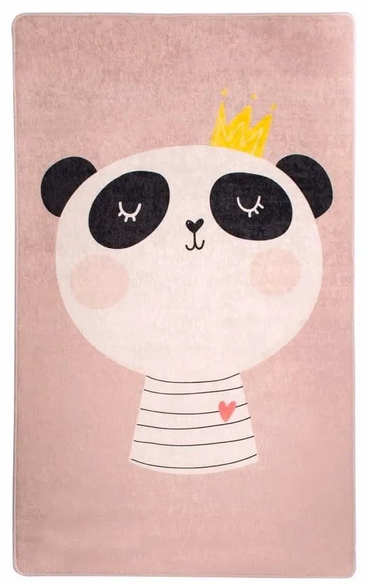 Detský koberec King Panda, 140 × 190 cm