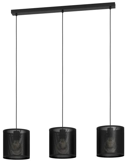 Eglo 43796 - Luster na lanku MANBY 3xE27/40W/230V
