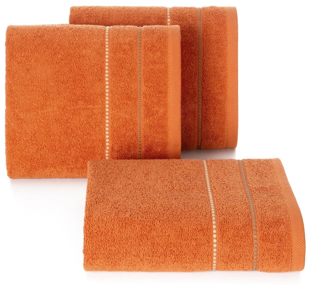 FROTÉ UTERÁK SUZI SADA 3KS 70X140 CM ORANŽOVÁ