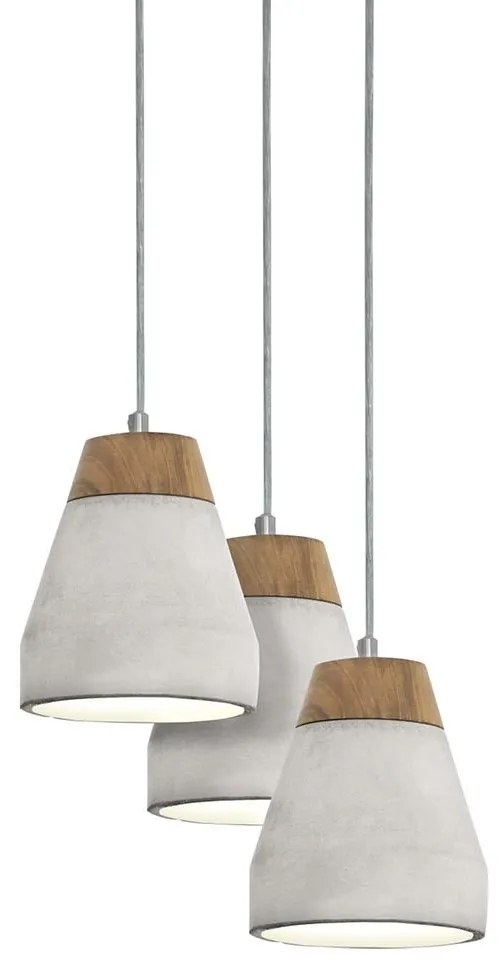 Eglo 95526 - Luster TAREGA 3xE27/60W/230V
