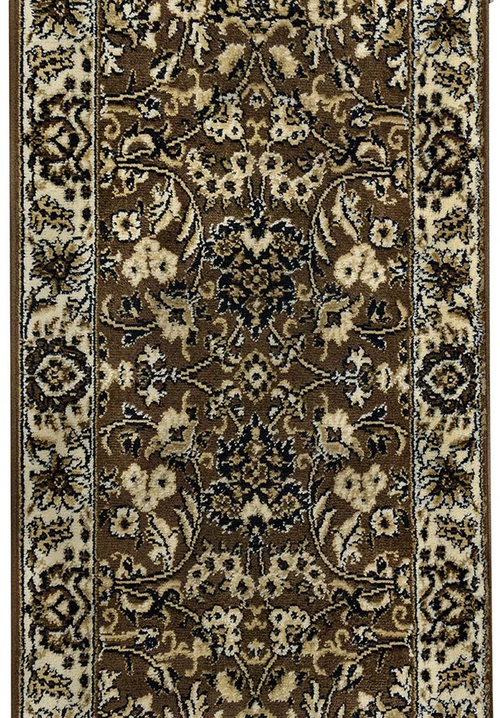 Koberce Breno Behúň PRACTICA 59/DMD, šíře role 66 cm, hnedá, viacfarebná