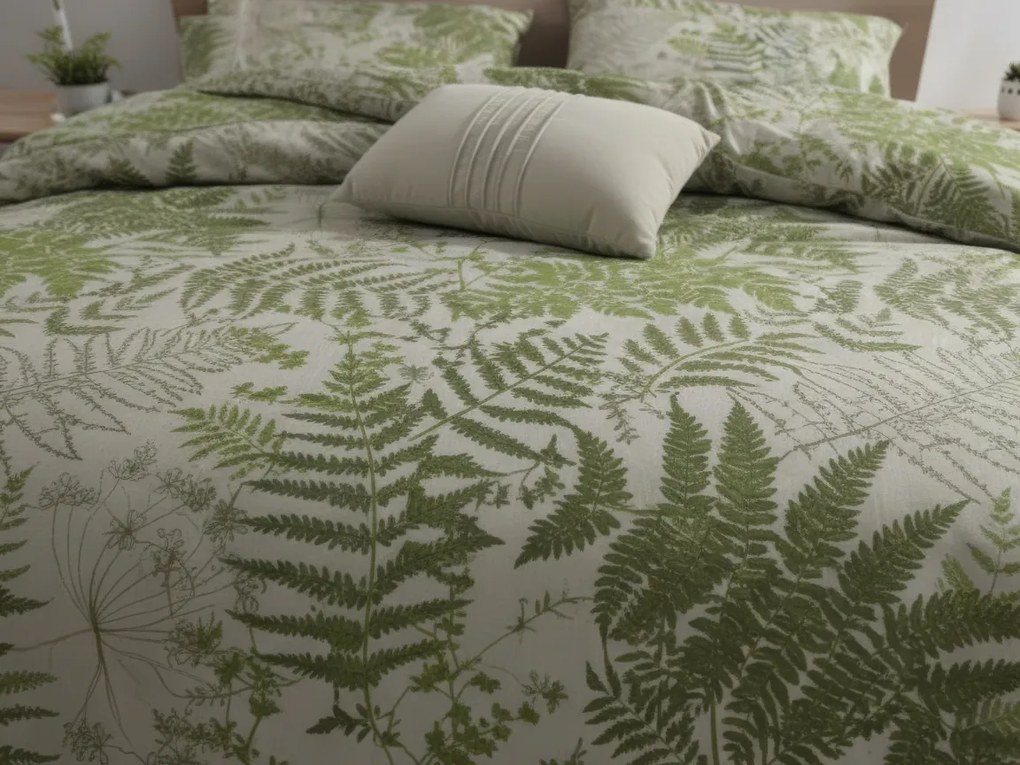 Obliečky z Renforcé bavlny SERAVINE zelené Rozmer obliečky: 70 x 90 cm | 140 x 200 cm