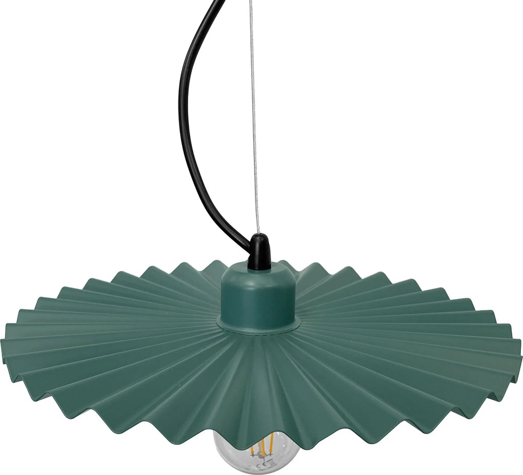 Toolight Toolight, stropné svietidlo 1xE27 APP1455-1CP, zelená matná, OSW-02442