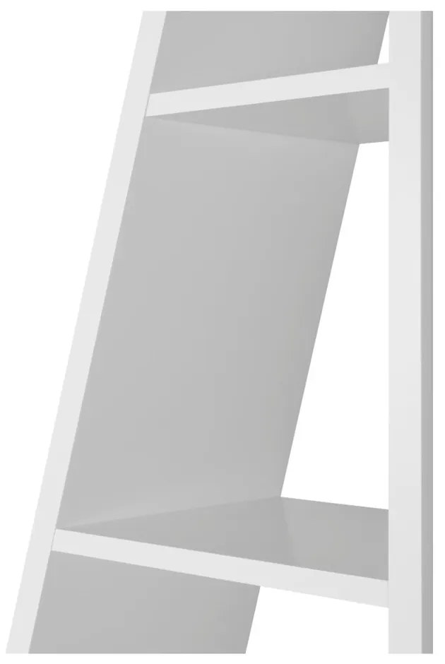 Biela knižnica TemaHome Delta