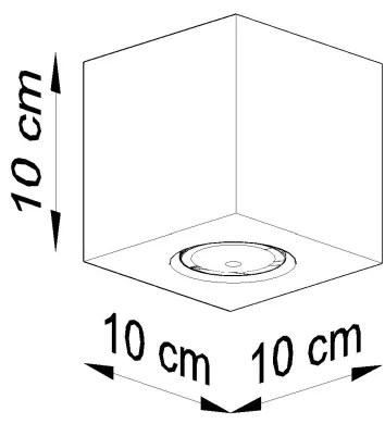 Brilagi - LED Bodové svietidlo MURO 1xGU10/7W/230V betón