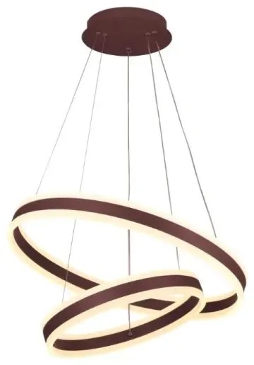 LED Stmievateľný luster na lanku LED/135W/230V 3000-6500K + diaľkové ovládanie