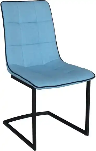 Jedálenská stolička Ravenna, modrá látka | BIANO