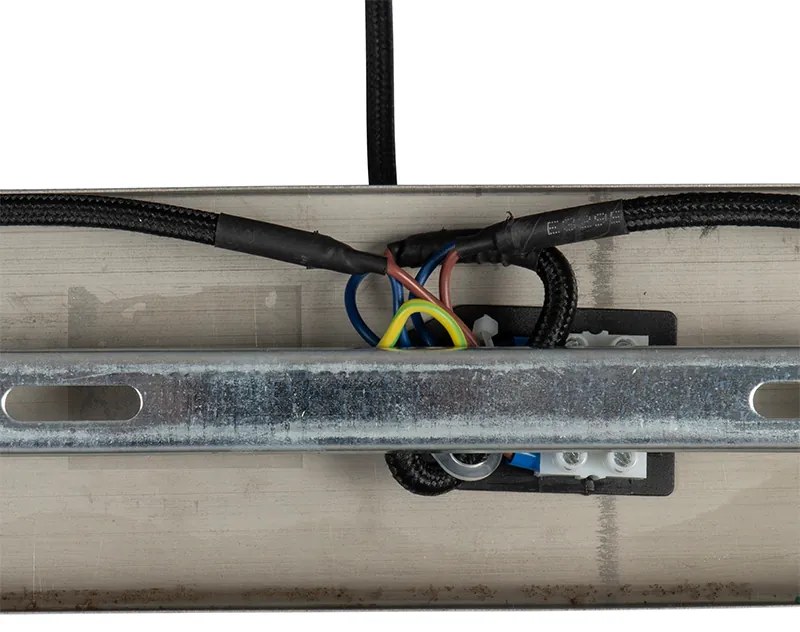 Závesné svietidlo v štýle Art Deco mosadz s zeleným sklom 3-svetlo - Pallon