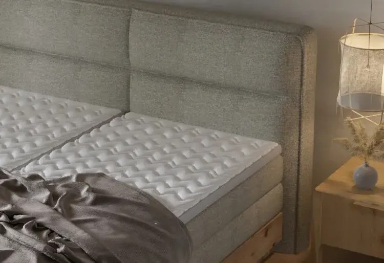 Boxspring posteľ massiv wood RAVEN