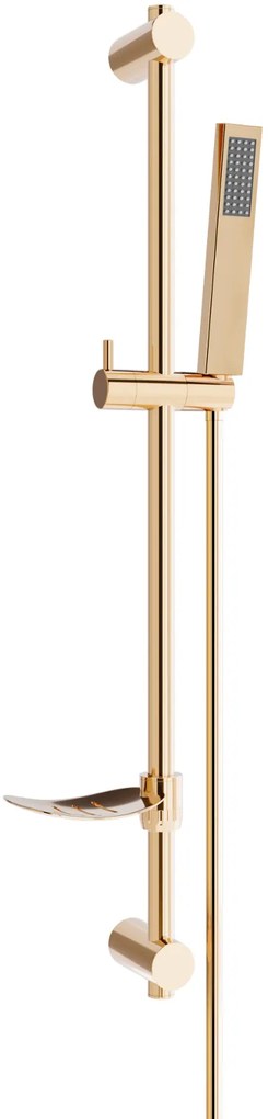 Mexen sprchový set DF00, ružovo-zlatá, 785004582-60
