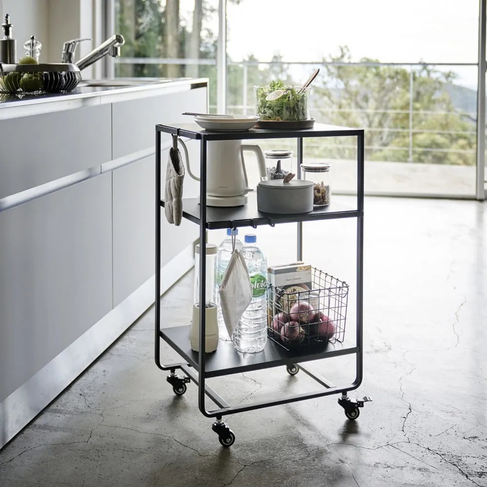 Kovový servírovací stolík 38x49.5 cm Tower – YAMAZAKI