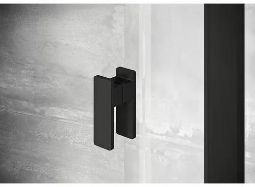 Sprchové dvere do niky RAVAK Nexty NDOP2-120 black+Transparent 03OG0300Z1