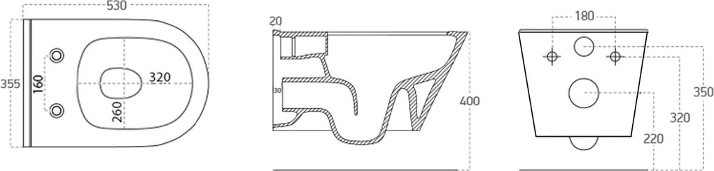 Sapho Sapho, AVVA závesné WC s elektronickým bidetom BLOOMING EKO PLUS, NB-1160D-3