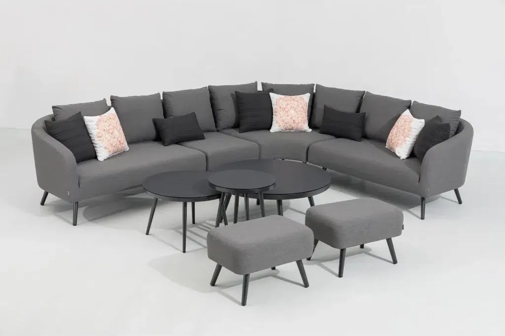 Záhradná zostava MELIA LIKA-TEX® sivá