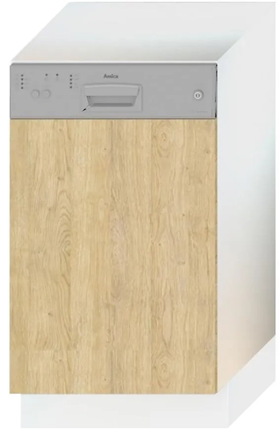 Predná stena umývačky Denis 45po dub london