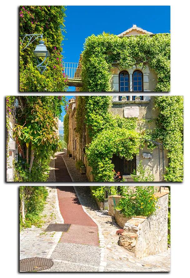 Obraz na plátne - Krásna architektúra v Provence - obdĺžnik 7236C (105x70 cm)