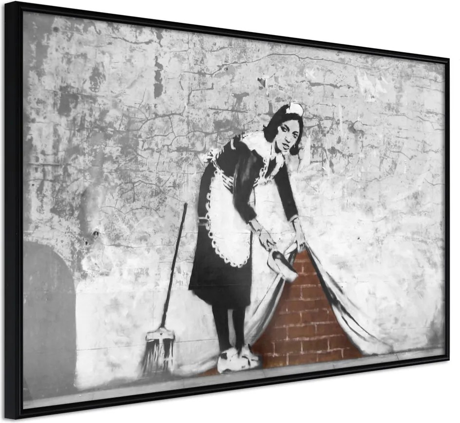 Plagát chyžná - Banksy: Sweep it Under the Carpet