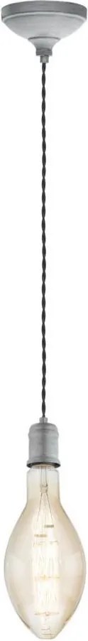 Eglo 32534 - Luster na lanku YORTH 1xE27/60W/230V