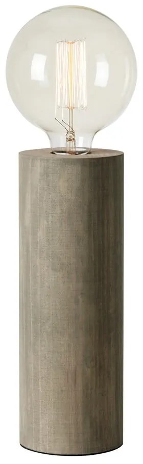 Sivá stolová lampa (výška 28 cm) Legna – Markslöjd