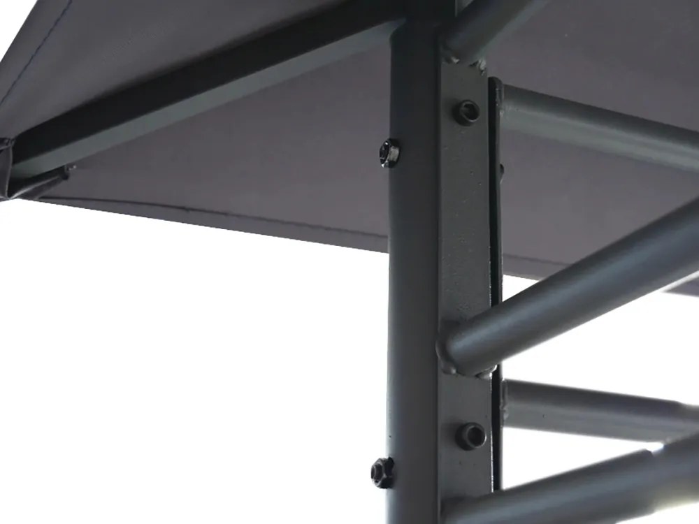 CH Sivý záhradný altánok Altana II 3 x 3 m