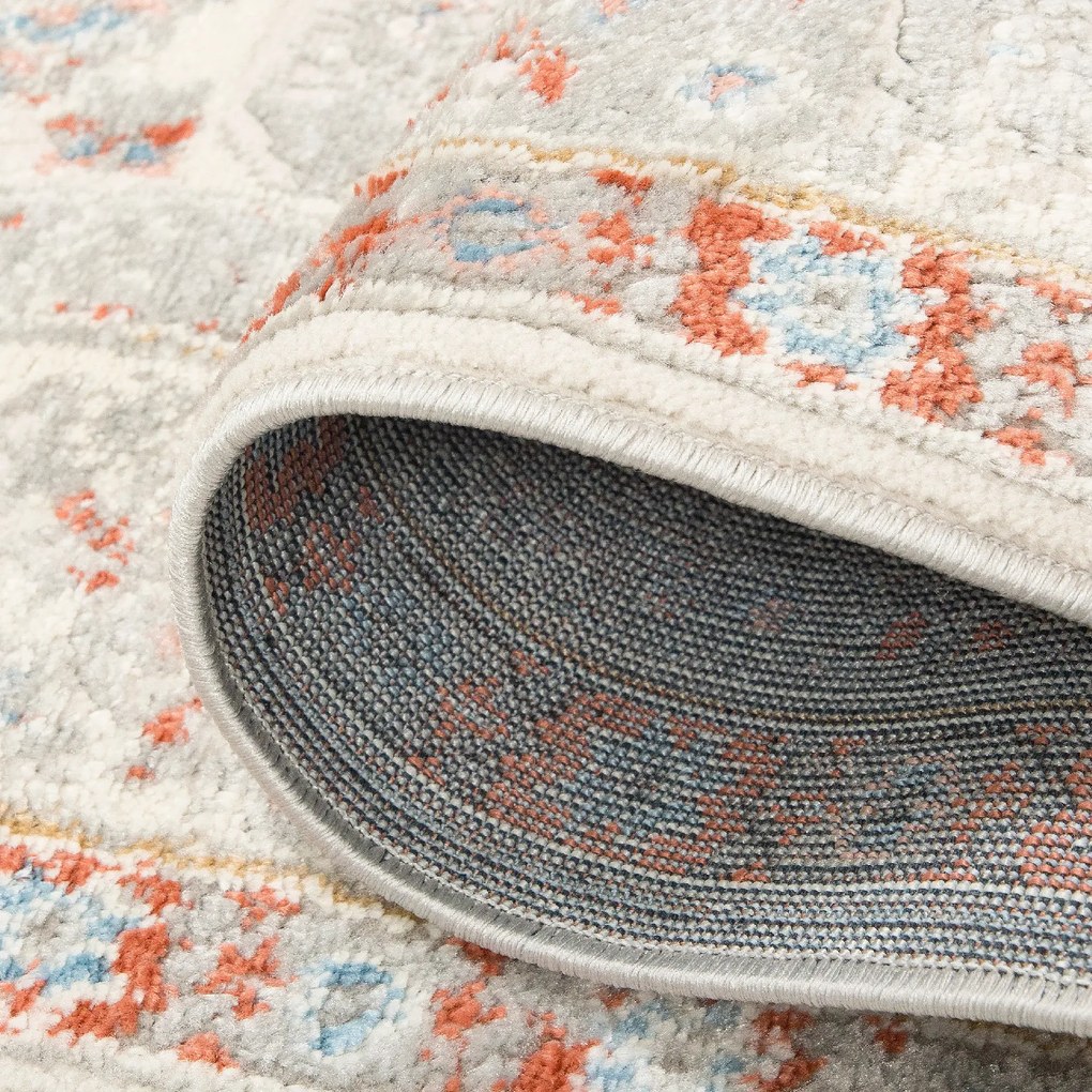 TA Koberec G549C BIELA/LOSOSOVÁ IDAHO HIK Rozmer: 200x300 cm