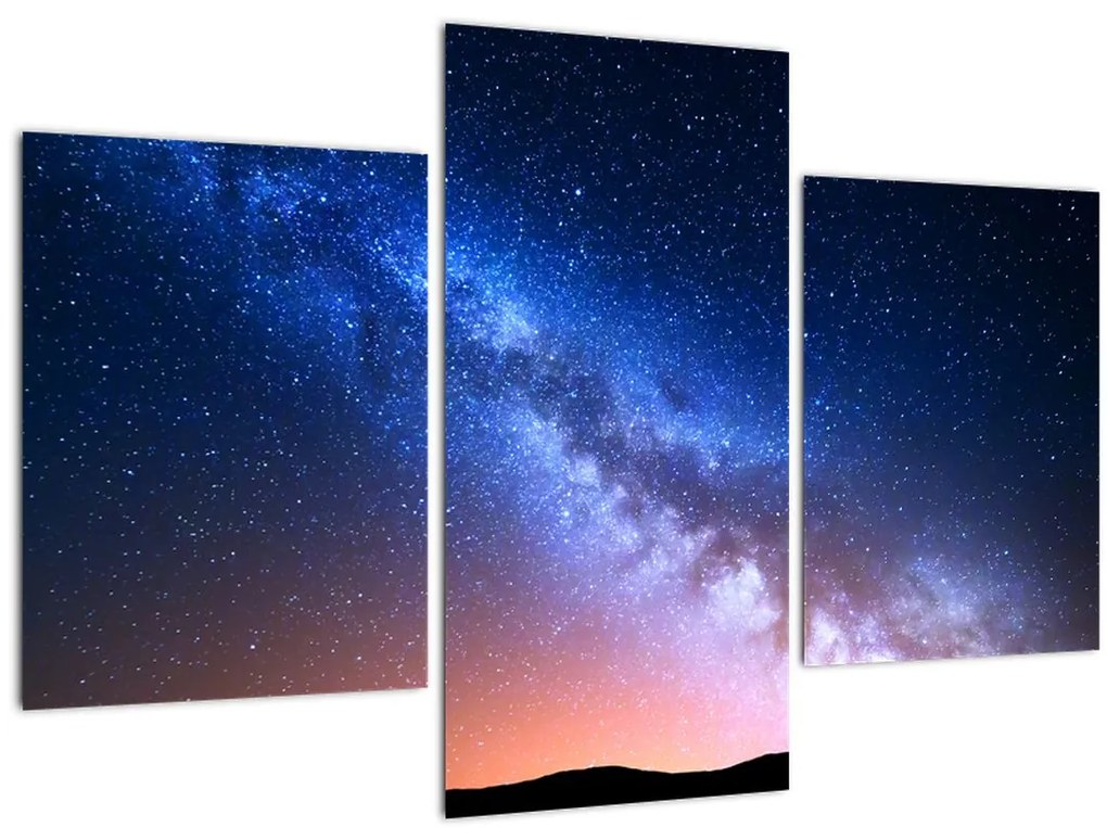Obraz - Nočné krásy hviezd (90x60 cm)