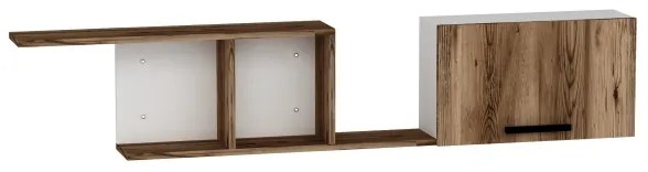 Nástenná polica NEWRA 35x150 cm hnedá