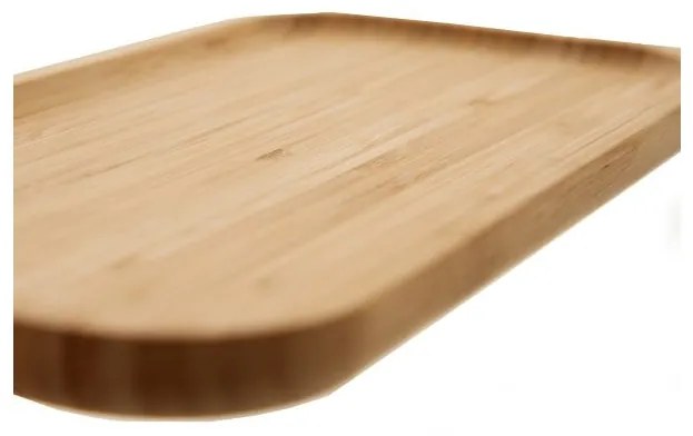 Orion Drevený servírovací podnos - bambusová tácka, 25 x 13 x 1 cm