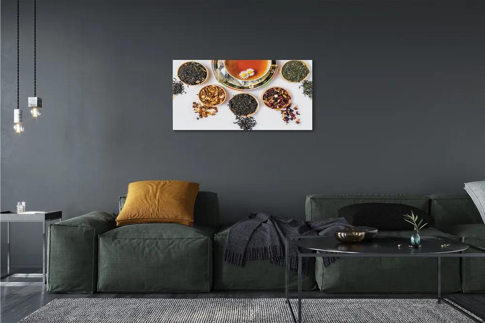 Obraz canvas Bylinkový čaj 100x50 cm