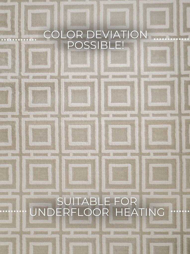 ELLE Decoration, Behúň Perles 106191 Cream z kolekcie Elle, 80x240, béžová, obývacia izba