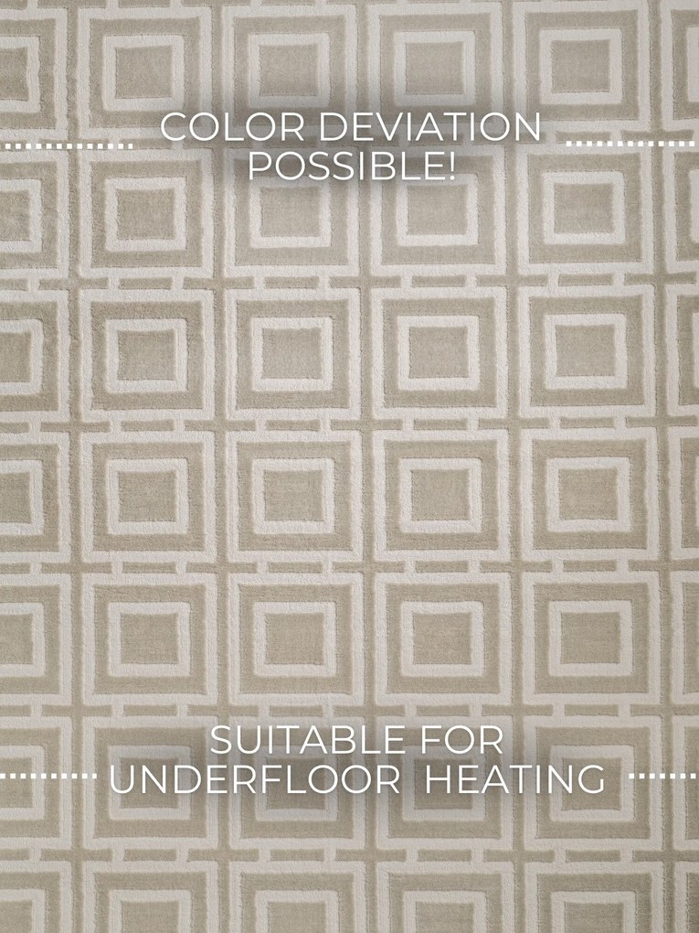 ELLE Decoration, Koberec behúň Perles 106191 Cream z kolekcie Elle, 80x240, béžová, obývacia izba