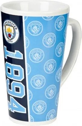 FOREVER COLLECTIBLES MANCHESTER CITY ´ESTABLISHED LATTE´ - HRNČEK (1512), výška 15cm objem 360ml