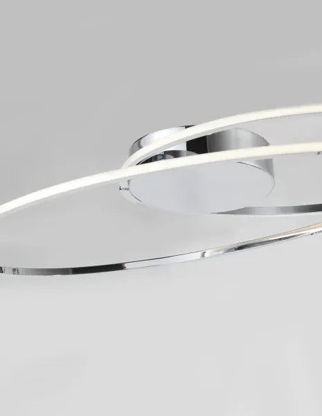 LED stropné svietidlo Viareggio 60 Chrome