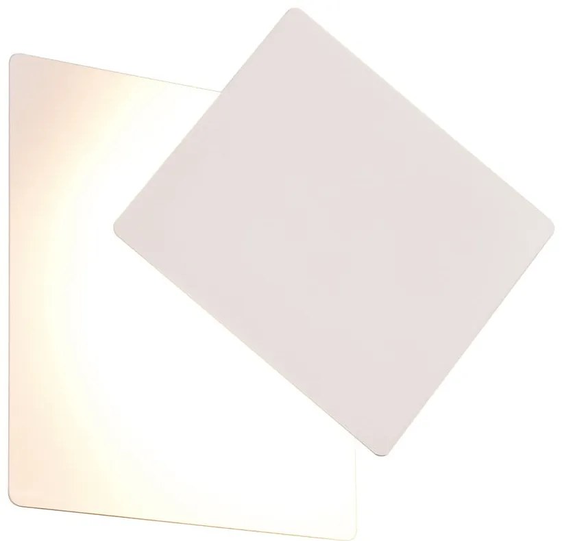 Biele LED nástenné svietidlo Mio – Trio