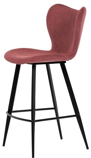Autronic BONTEC Barová stolička, červená, látka, AUB-1068 RED2 Farba: Červená
