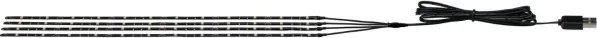 Paulmann 94208 - LED/1,8W Osvetlenie slnečníka PARASOL 5V/USB 1,6m