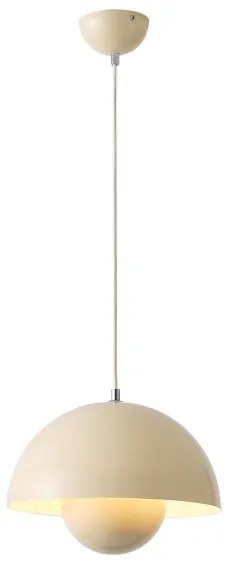 Luster na lanku 1xE27/15W/230V krémová