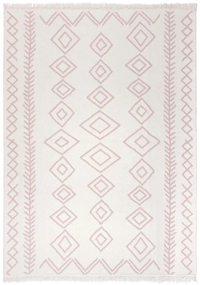Flair Rugs koberce Kusový koberec Deuce Edie Recycled Rug Pink - 160x230 cm